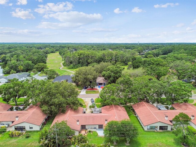 3476 Tarpon Woods Blvd, Palm Harbor, FL 34685 - drone / aerial view of a heavily wooded area