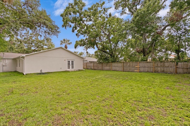 4121 W San Nicholas St, Tampa, FL 33629 - view of yard with french doors