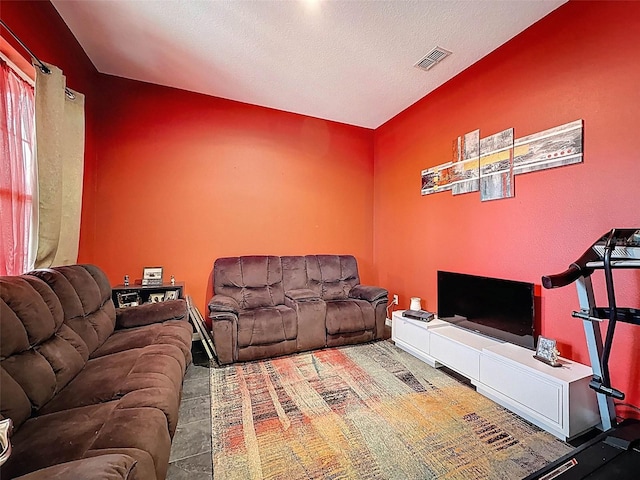 4916 Rolling Green Dr, Wesley Chapel, FL 33543 - living area with a textured ceiling