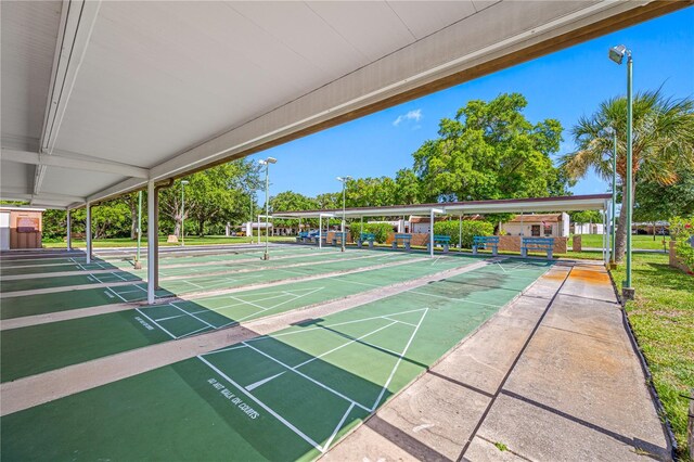 2928 Feather Dr, Clearwater, FL 33759 - view of property's community featuring shuffleboard