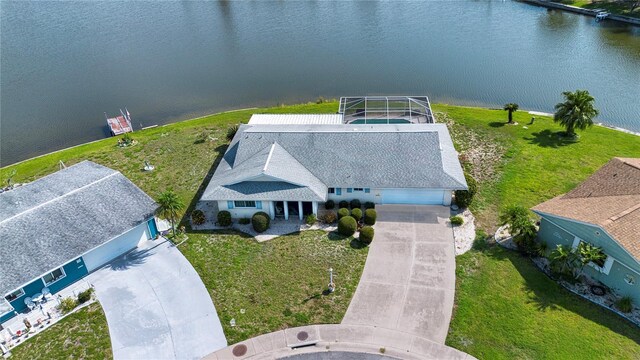 1009 Andover Cir, Sun City Center, FL 33573 - view of subject property with a large body of water