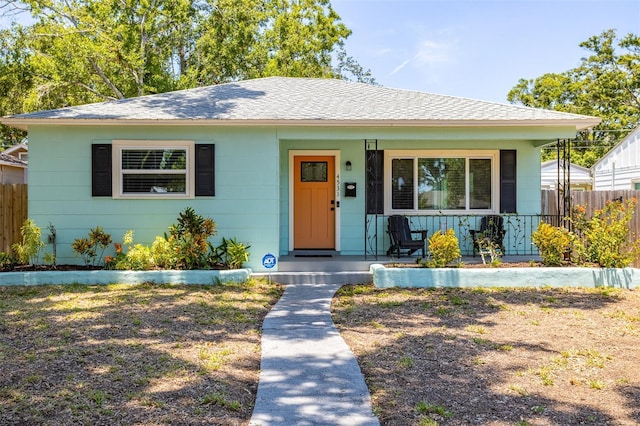 4531 7th Ave N, Saint Petersburg, FL 33713 - bungalow featuring a porch and a shingled roof