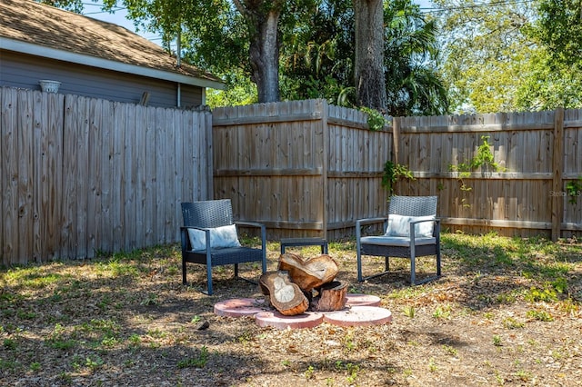 4531 7th Ave N, Saint Petersburg, FL 33713 - view of fenced backyard