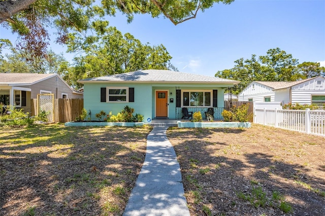 4531 7th Ave N, Saint Petersburg, FL 33713 - view of front of property with a porch