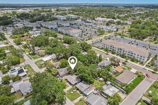 1015 13th Ave NW, Largo, FL 33770 - drone / aerial view