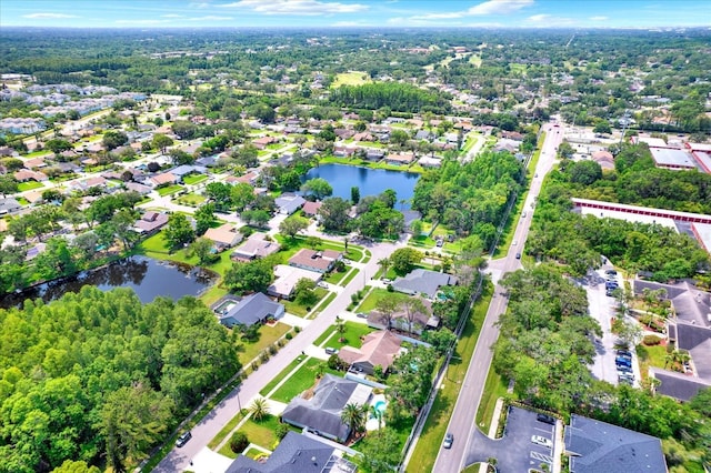 15108 Springview St, Tampa, FL 33624 - aerial view of property's location featuring a nearby body of water and nearby suburban area