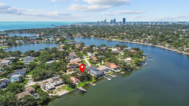 1238 Monterey Blvd NE, Saint Petersburg, FL 33704 - view of urban area with a large body of water and nearby suburban area