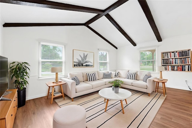 509 Falmouth St, Temple Terrace, FL 33617 - living room with light wood-style floors and baseboards