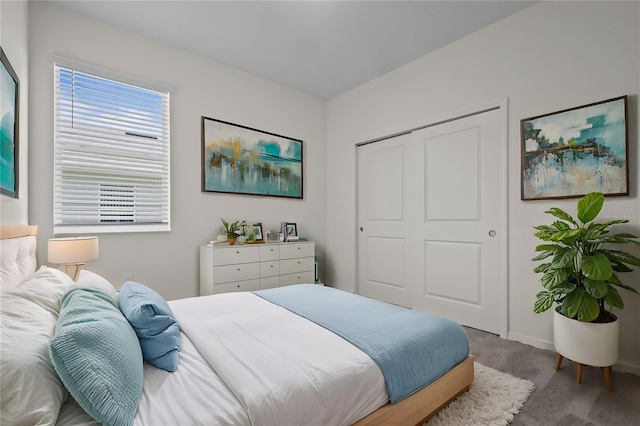12697 Achasta Blvd, Hudson, FL 34669 - carpeted bedroom with baseboards and a closet