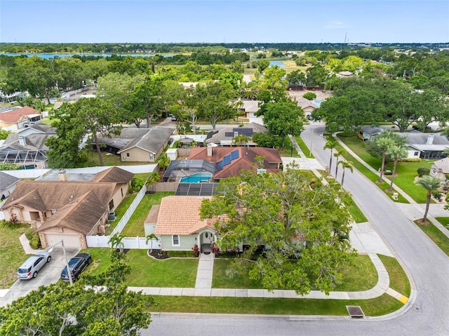 12470 93rd St, Largo, FL 33773 - aerial view of residential area featuring a nearby body of water