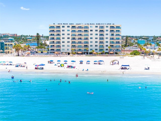 13500 Gulf Blvd Unit 506, Madeira Beach, FL 33708 - water view featuring nearby beach