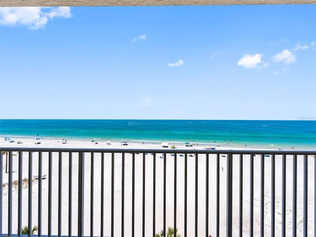 13500 Gulf Blvd Unit 506, Madeira Beach, FL 33708 - water view with local beach