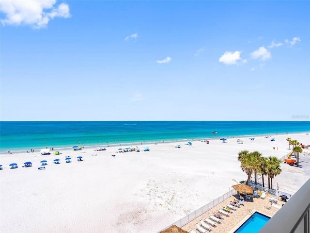 13500 Gulf Blvd Unit 506, Madeira Beach, FL 33708 - water view with nearby beach