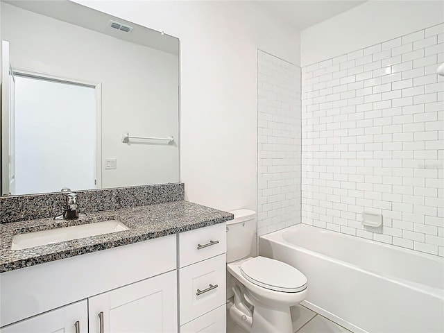 31771 Blue Passing Loop, Wesley Chapel, FL 33545 - full bath featuring vanity, toilet, and shower / bath combination