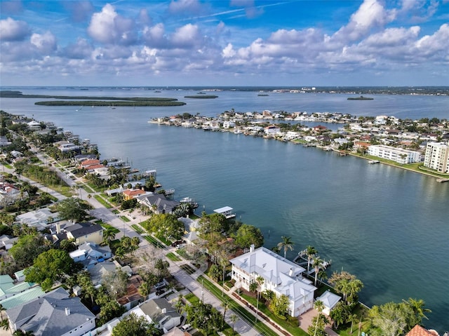 761 Bay Esplanade, Clearwater Beach, FL 33767 - aerial view of residential area with a large body of water