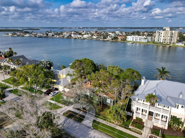 761 Bay Esplanade, Clearwater Beach, FL 33767 - drone / aerial view of a large body of water