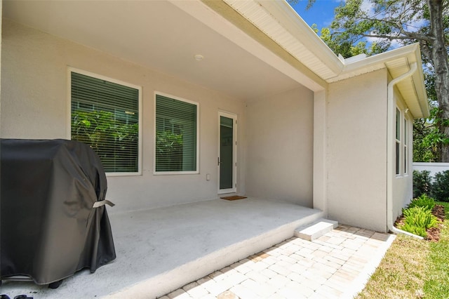 527 Bay St, Dunedin, FL 34698 - view of patio / terrace featuring grilling area