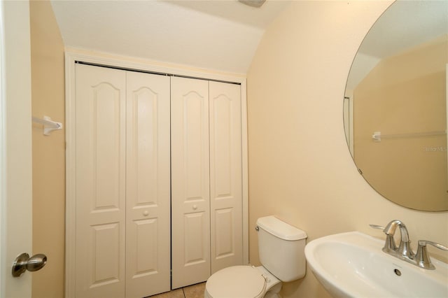 37712 Aaralyn Rd, Zephyrhills, FL 33542 - bathroom with a closet, a sink, and toilet