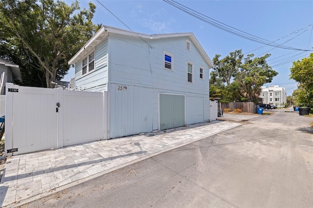 2519 1st Ave N, Saint Petersburg, FL 33713 - view of home's exterior with a gate
