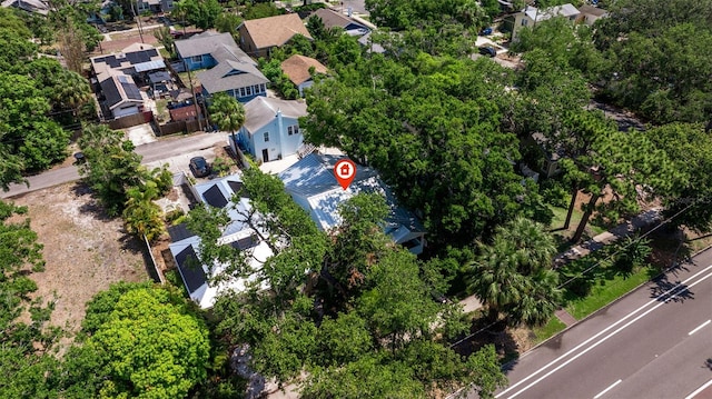 2519 1st Ave N, Saint Petersburg, FL 33713 - aerial view of residential area featuring a tree filled landscape
