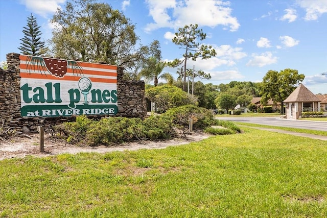 7633 Piping Rock Ct Unit 7633, New Port Richey, FL 34654 - community / neighborhood sign with a lawn