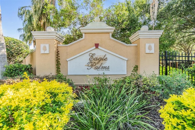 6736 Breezy Palm Dr, Riverview, FL 33578 - view of community sign