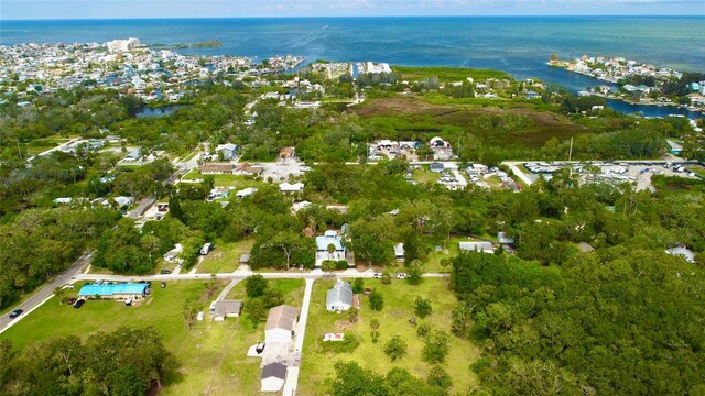 14318 Guava St, Hudson, FL 34667 - aerial overview of property's location featuring a nearby body of water