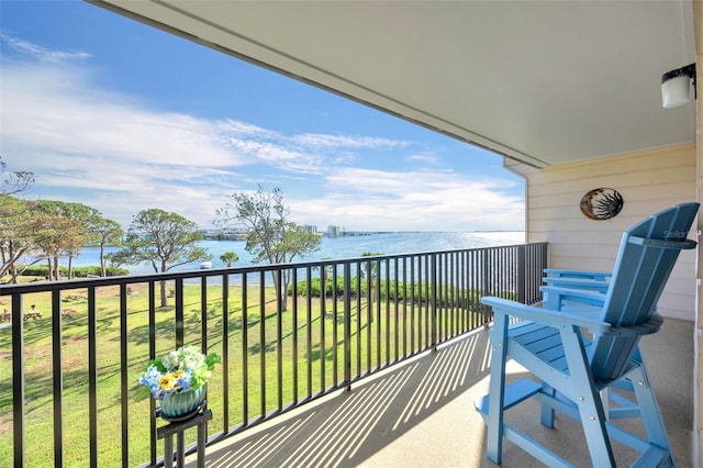 2700 Bayshore Blvd Unit 11308, Dunedin, FL 34698 - balcony with a water view