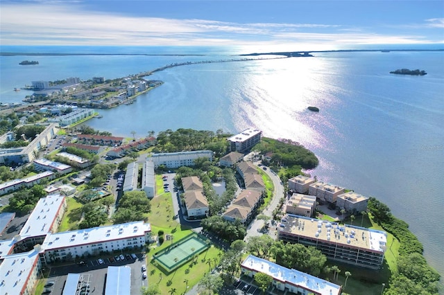 2700 Bayshore Blvd Unit 11308, Dunedin, FL 34698 - aerial view of property and surrounding area with a nearby body of water and apartment complex