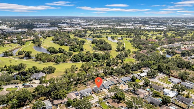 8433 101st Ave, Seminole, FL 33777 - aerial view of property's location featuring a large body of water, a local golf course, and nearby suburban area