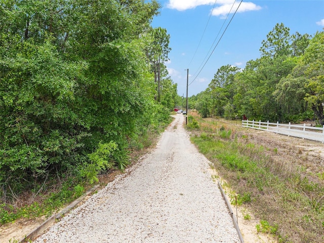 5032 N Crossgate Pt, Beverly Hills, FL 34465 - view of dirt / gravel road