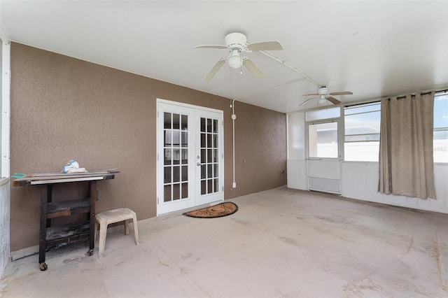6898 Glenbrook Dr, Lakeland, FL 33811 - sunroom featuring french doors