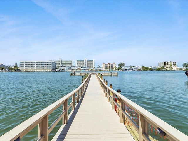 10216 Regal Dr Unit 409, Largo, FL 33774 - dock with a water view
