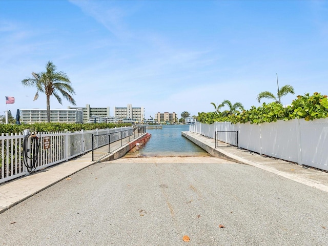10216 Regal Dr Unit 409, Largo, FL 33774 - water view with a boat ramp