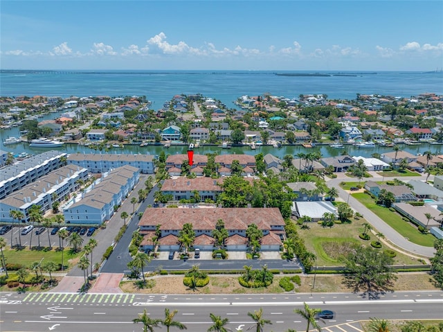 903 Pinellas Bayway S Unit 103, Tierra Verde, FL 33715 - aerial perspective of suburban area with a nearby body of water