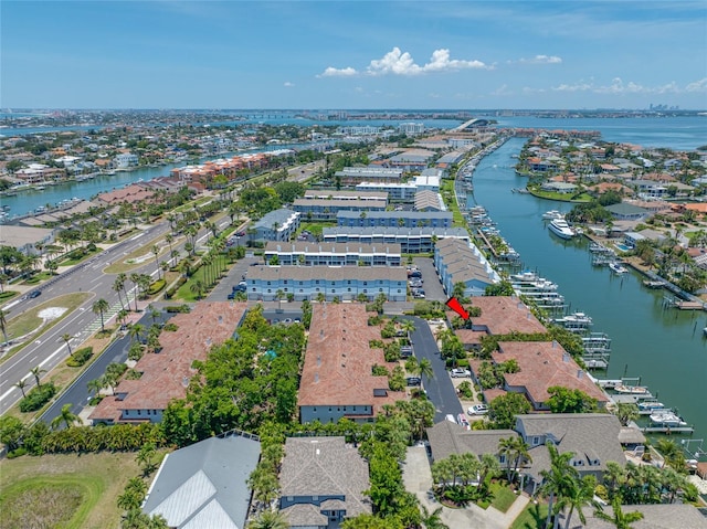 903 Pinellas Bayway S Unit 103, Tierra Verde, FL 33715 - drone / aerial view of a nearby body of water