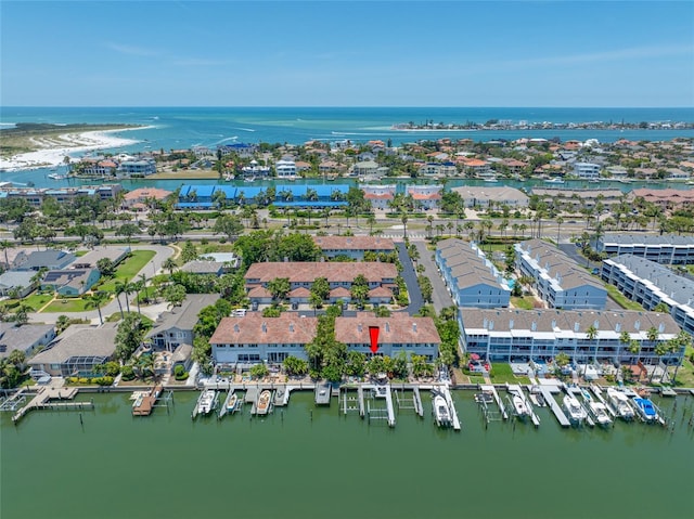 903 Pinellas Bayway S Unit 103, Tierra Verde, FL 33715 - bird's eye view of a large body of water