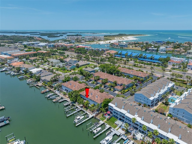 903 Pinellas Bayway S Unit 103, Tierra Verde, FL 33715 - drone / aerial view of a nearby body of water
