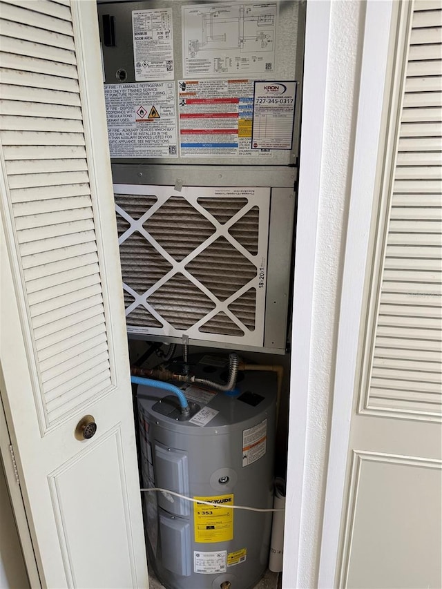 400 Island Way Unit 1402, Clearwater Beach, FL 33767 - view of utility room