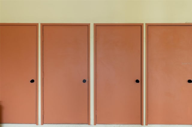 9000 Commodore Dr Unit 606, Seminole, FL 33776 - unfurnished bedroom with two closets