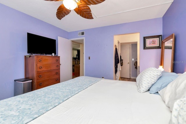 11201 122nd Ave Unit 167, Largo, FL 33778 - bedroom featuring a ceiling fan
