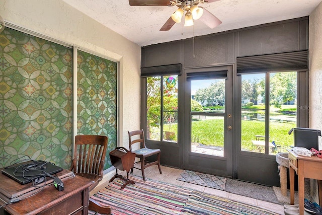 11201 122nd Ave Unit 167, Largo, FL 33778 - sunroom with french doors and plenty of natural light