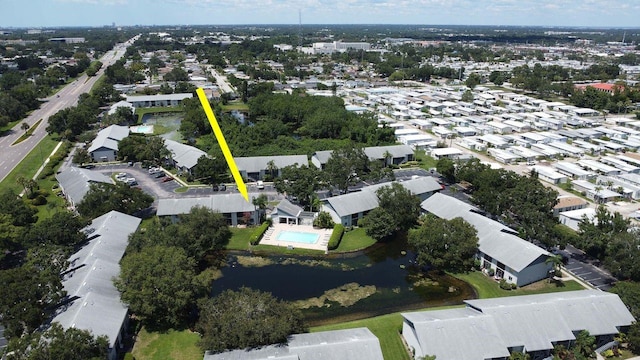 11201 122nd Ave Unit 167, Largo, FL 33778 - aerial view of property and surrounding area featuring nearby suburban area