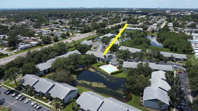 11201 122nd Ave Unit 167, Largo, FL 33778 - aerial view of property's location featuring a nearby body of water and nearby suburban area