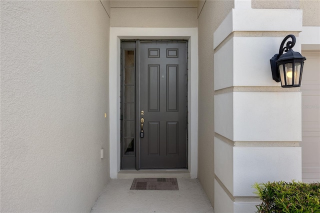 17668 Bright Wheat Dr, Lithia, FL 33547 - entrance to property with stucco siding