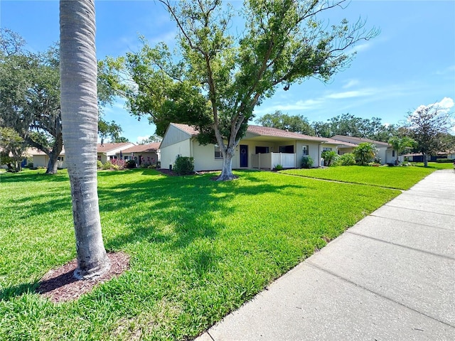 30 Tads Trl, Oldsmar, FL 34677 - single story home with a front lawn