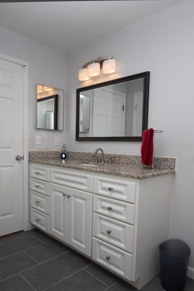 3705 Bruton, Plant City, FL 33565 - bathroom with vanity and tile patterned floors