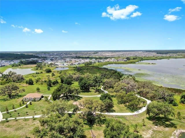 9293 Rally Spring Loop, Wesley Chapel, FL 33545 - bird's eye view of a large body of water