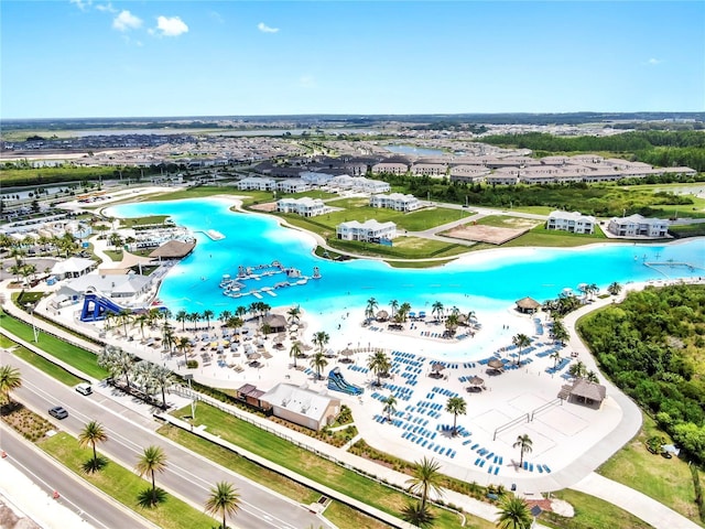 9293 Rally Spring Loop, Wesley Chapel, FL 33545 - drone / aerial view of a large body of water