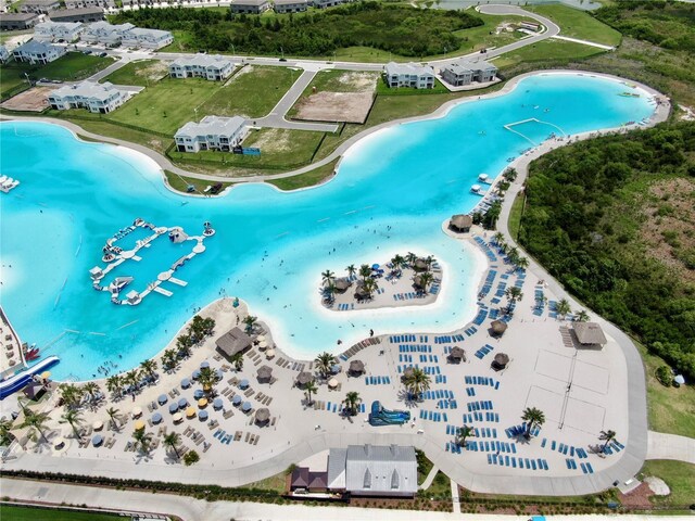 9293 Rally Spring Loop, Wesley Chapel, FL 33545 - drone / aerial view of a pool area